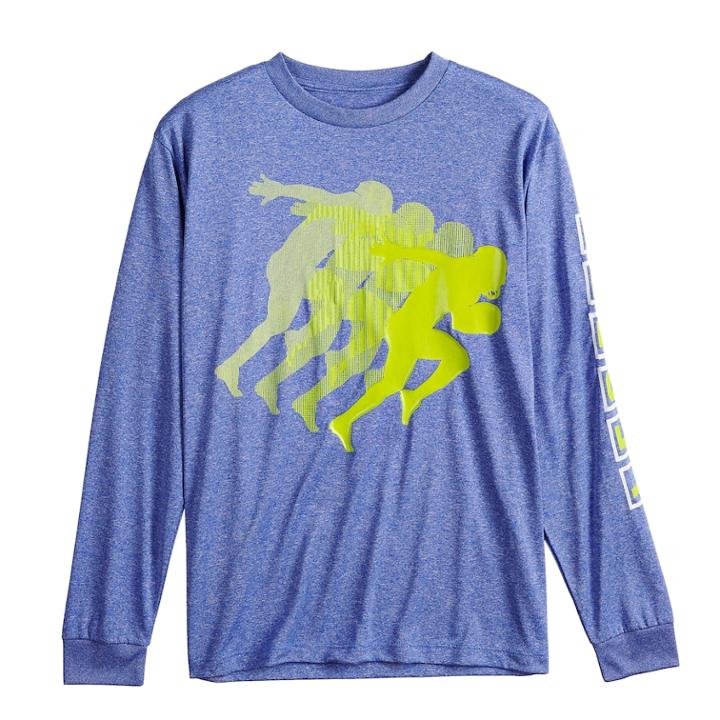 Boys 8-20 Tek Gear&reg; Graphic Tee, Size: Small, Blue