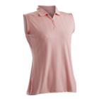 Plus Size Nancy Lopez Grace Sleeveless Golf Polo, Women's, Size: 1xl, Pink