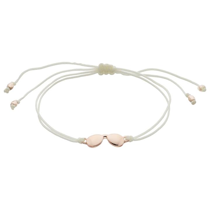 Lc Lauren Conrad Sunglasses Link & White Thread Adjustable Bracelet, Women's