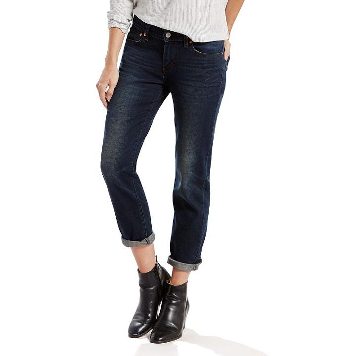 Women's Levi's Boyfriend Jeans, Size: 8/29, Dark Blue
