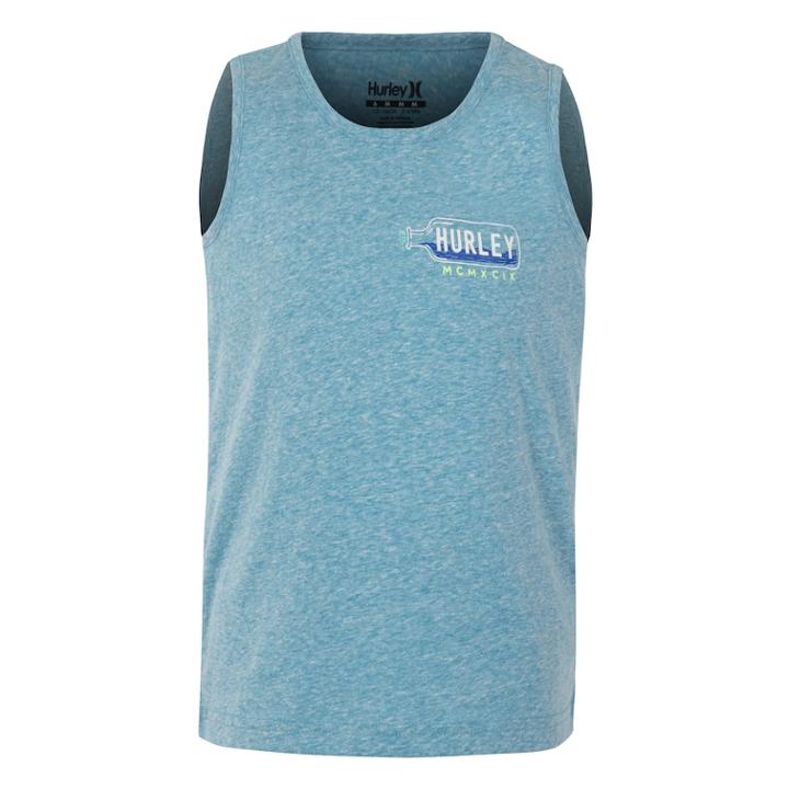 Boys 4-7 Hurley Bottled Storm Tank Top, Size: 5, Brt Blue