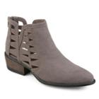 Journee Collection Finley Women's Ankle Boots, Size: 6, Grey