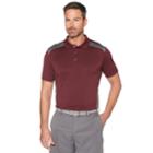 Men's Grand Slam On Course Colorblock Stretch Performance Golf Polo, Size: Large, Purple