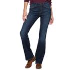 Juniors' So&reg; Perfectly Soft Embroidered Bootcut Jeans, Teens, Size: 9, Blue