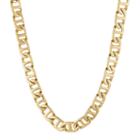 Lynx Yellow Ion-plated Stainless Steel Mariner Chain Necklace - 22-in, Men's, Size: 22
