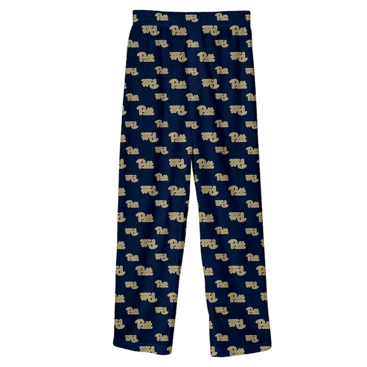 Boys 8-20 Pitt Panthers Team Logo Lounge Pants, Size: M 10-12, Dark Blue