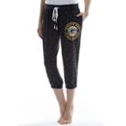Women's Concepts Sport Green Bay Packers Backboard Capri Pants, Size: Large, Grey (charcoal)