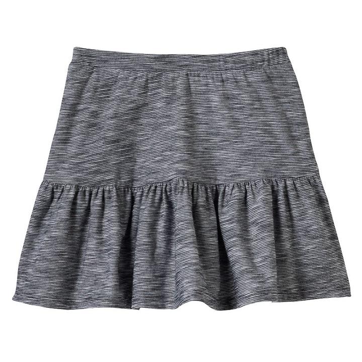 Girls 4-10 Jumping Beans&reg; A-line Ruffle Skort, Girl's, Size: 5, Black