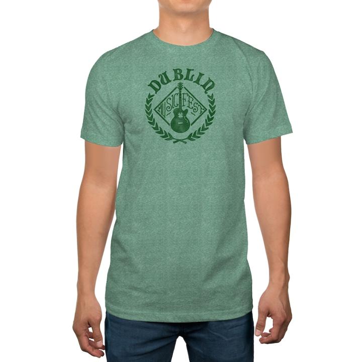 Men's Sonoma Goods For Life&trade; Dublin Music Festival Tee, Size: Medium, Green Oth