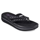 Skechers Relaxed Fit Upgrades Goal Oriented Women's Sandals, Size: 9, Grey (charcoal)