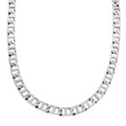 Lynx Stainless Steel Mariner Chain Necklace - 24-in. - Men, Size: 24, Grey