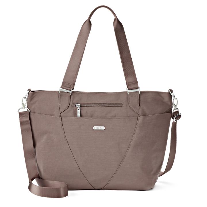 Women's Baggallini Avenue Convertible Tote Bag, Red/coppr (rust/coppr)