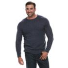 Big & Tall Croft & Barrow&reg; Classic-fit 7gg Super Soft Crewneck Sweater, Men's, Size: 4xb, Dark Blue