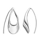 Dana Buchman Folded Threader Earrings, Women's, Silver