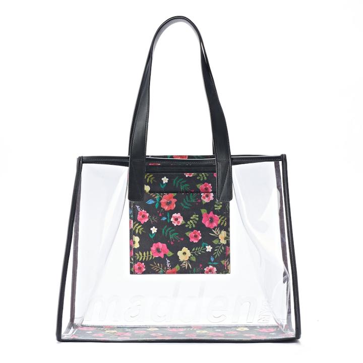 Madden Nyc Lily Clear Tote, Women's, Natural