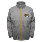 Men's Franchise Club Missouri Tigers Tech Fleece Softshell Jacket, Size: Xl, Grey