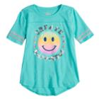 Plus Size Girls 7-16 So&reg; Varsity Graphic Tee, Size: 12 1/2, Med Blue