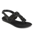 A2 By Aerosoles Glee Chlub Women's Slingback Sandals, Size: Medium (6), Black