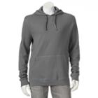 Men's Croft & Barrow&reg; Classic-fit Solid Thermal Hooded Pullover - Men, Size: Small, Med Grey
