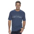 Men's Newport Blue Between The Palms Tee, Size: Medium, Blue Other