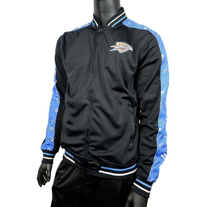 Men's Zipway Oklahoma City Thunder Signature Basics Jacket, Size: Xxl, Black