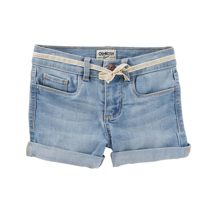 Girls 4-8 Oshkosh B'gosh&reg; Denim Shorts, Girl's, Size: 5, Blue Other