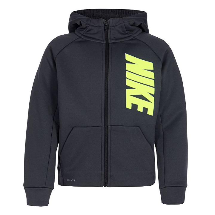 Boys 4-7 Nike Fleece Zip Hoodie, Size: 4, Grey Other