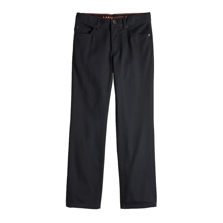 Boys 8-20 Urban Pipeline&reg; Straight-fit Twill Pants, Size: 18, Black