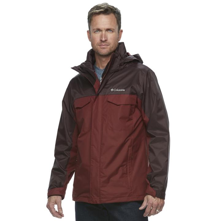 Men's Columbia Timberline 3-in-1 Jacket, Size: Xl, Lt Orange