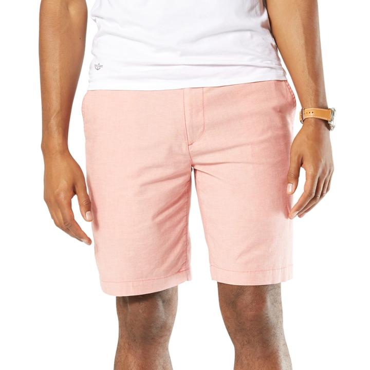 Men's Dockers D3 Classic-fit The Perfect Shorts, Size: 36, Light Red