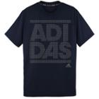 Boys 8-20 Adidas Dot Flash Tee, Boy's, Size: S 8, Blue (navy)