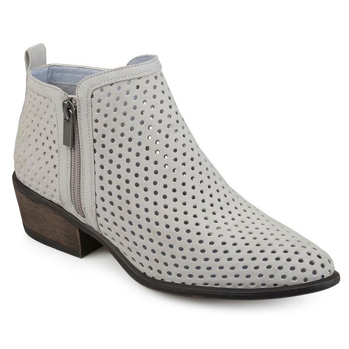 Journee Collection Casidy Women's Ankle Boots, Size: 7.5, Grey