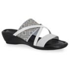 Tuscany By Easy Street Palazzo Women's Sandals, Size: Medium (6.5), White