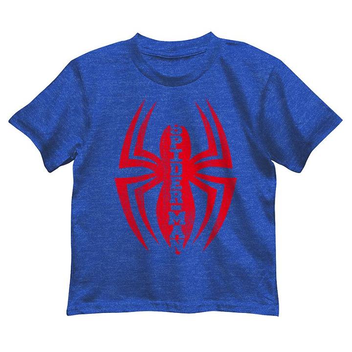 Boys 4-7 Marvel Spider-man Graphic Tee, Boy's, Size: 5/6, Turquoise/blue (turq/aqua)