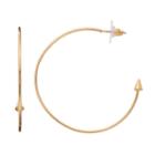 Apt. 9&reg; Gold Tone Cone Hoop Earrings, Women's