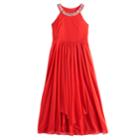 Girls 7-16 My Michelle Halter Maxi Dress, Size: 14, Med Red
