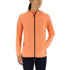 Women's Adidas Outdoor Tracerocker Fleece Hiking Jacket, Size: Xl, Brt Orange