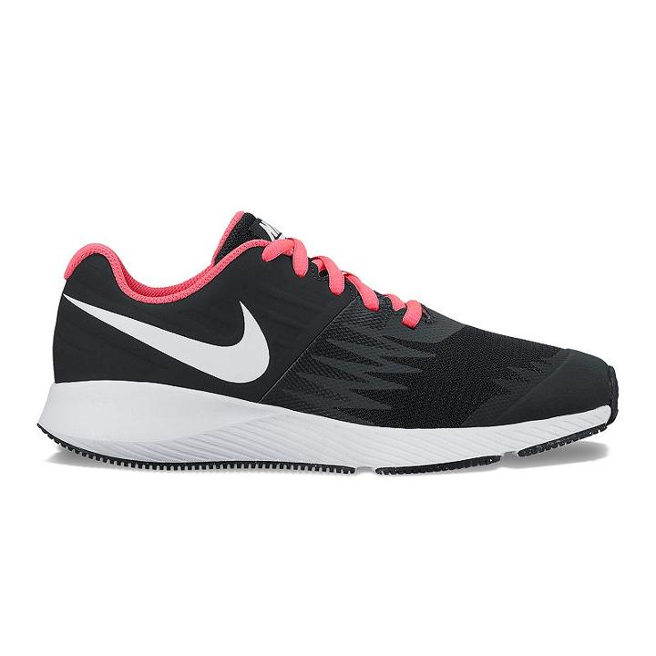 Nike Star Runner Grade School Girls' Sneakers, Size: 5.5, Black