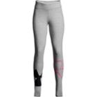 Girls 7-16 Under Armour Favorite Knit Leggings, Size: Small, Dark Grey