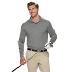 Big & Tall Grand Slam Ultimate Classic-fit Stretch Ventilated Golf Polo, Men's, Size: 3xb, Grey