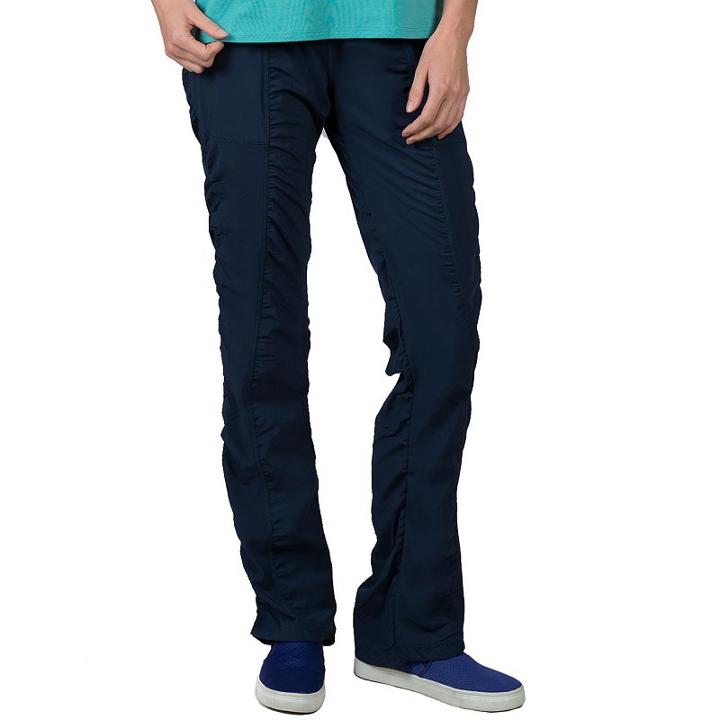 Women's Soybu Lauren Woven Yoga Pants, Size: Xl, Dark Blue