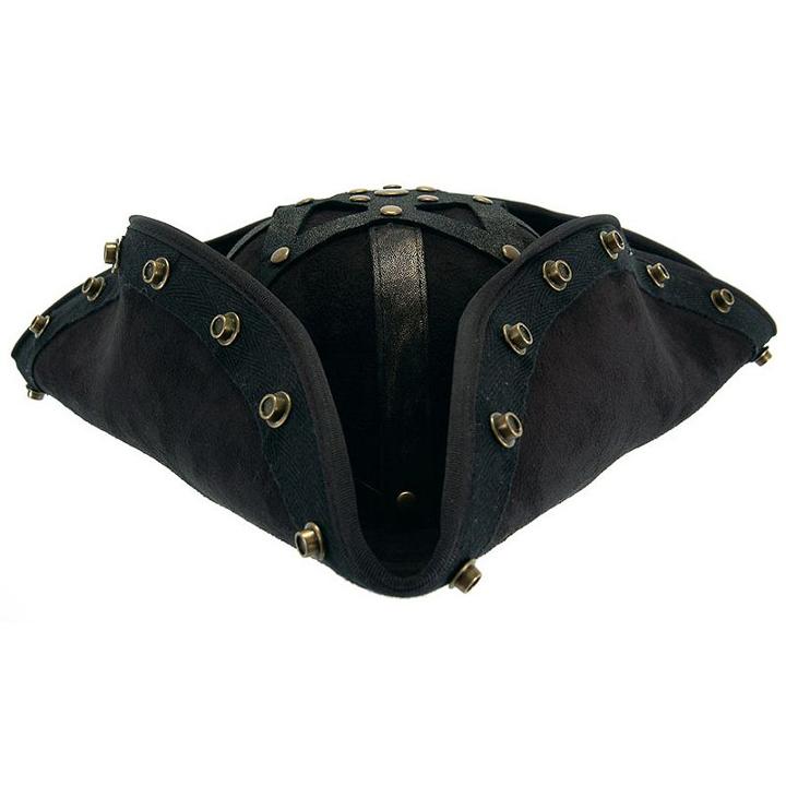 Disney Pirates Of The Caribbean Blackbeard Costume Hat - Adult, Black