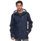 Men's Izod Rain Jacket, Size: Medium, Dark Blue