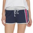 Juniors' So&reg; Beach Squad French Terry Shorts, Size: Xl, Dark Blue