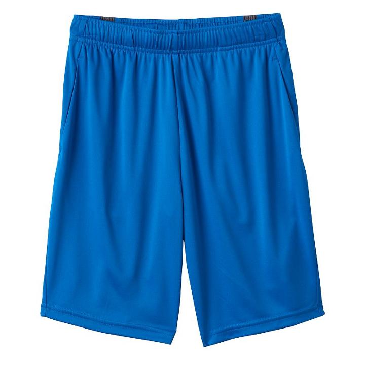 Boys 8-20 Tek Gear&reg; Laser-cut Basketball Shorts, Boy's, Size: Large, Dark Blue
