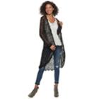 Juniors' American Rag Crochet Duster Cardigan, Size: Medium, Black