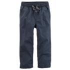 Boys 4-7 Carter's Lined Utility Pants, Size: 7, Blue