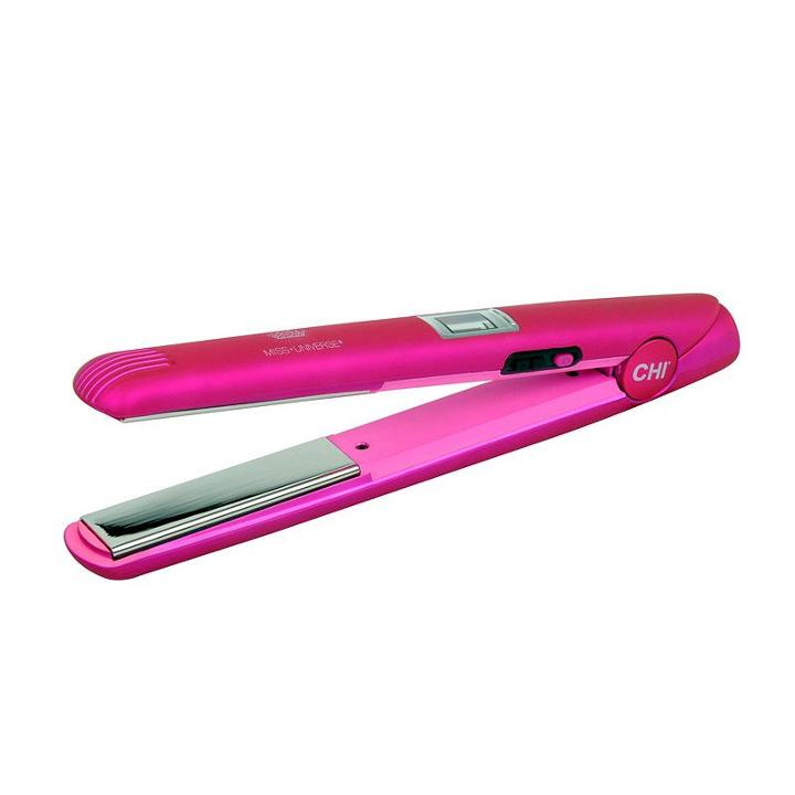 Miss Universe Style Illumination By Chi Titanium 1-in. Flat Iron, Pink