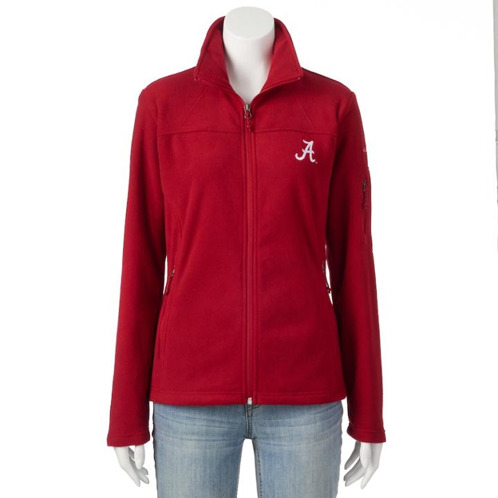 Women's Columbia Alabama Crimson Tide Give And Go Microfleece Jacket, Size: Xl, Brt Pink