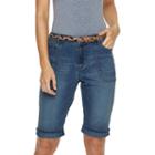 Women's Gloria Vanderbilt Rachel Bermuda Shorts, Size: 16, Light Blue